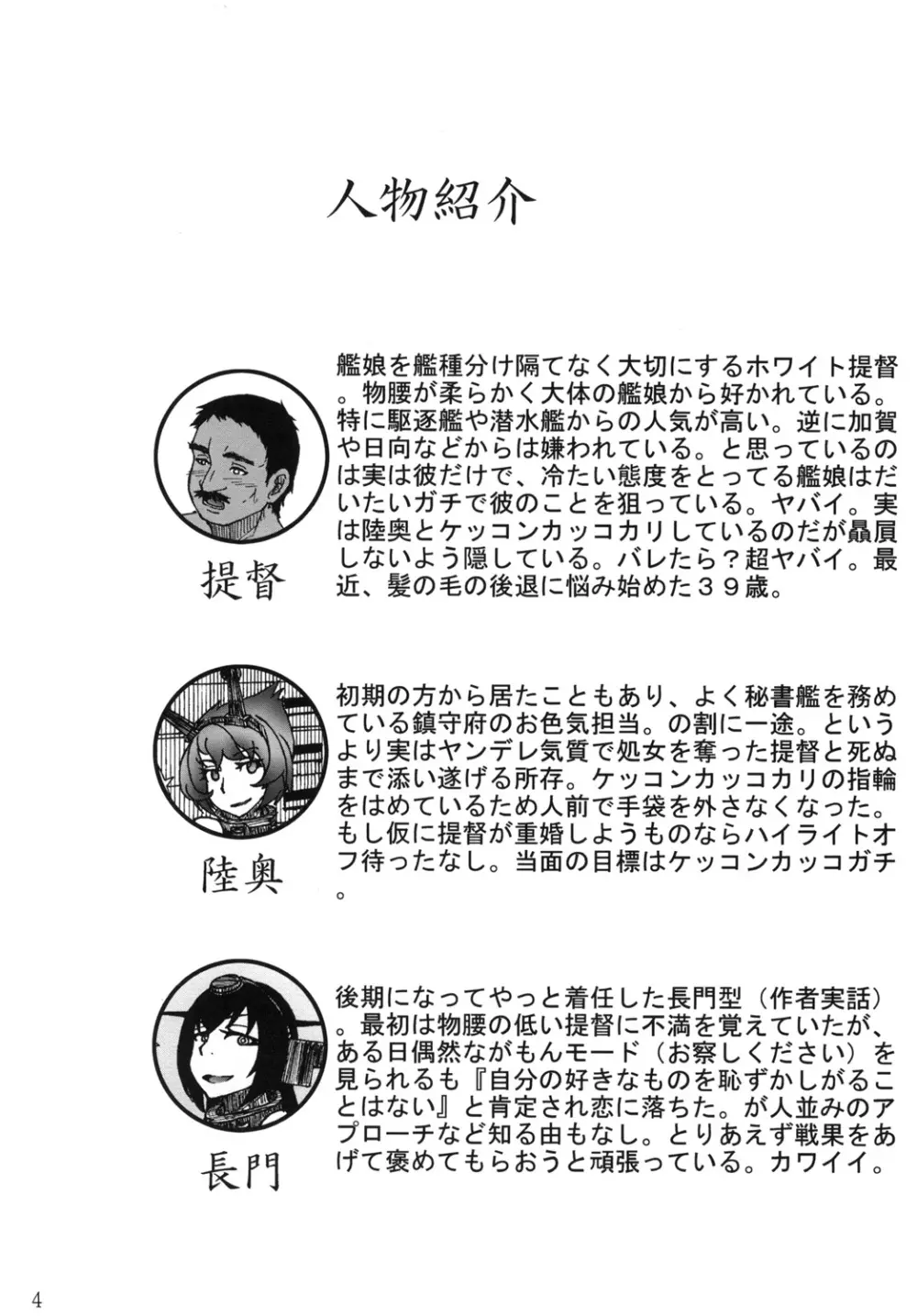 陸奥と長門と提督と - page4