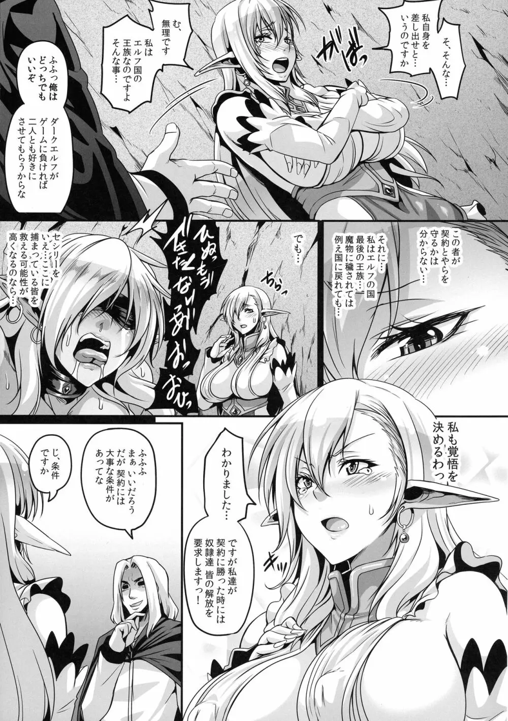 隷囚エルフシリーズ2 隷囚のエルフプリンセス - page17