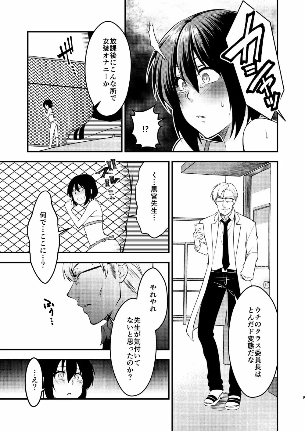 ぼくと先生の変態日誌 - page9
