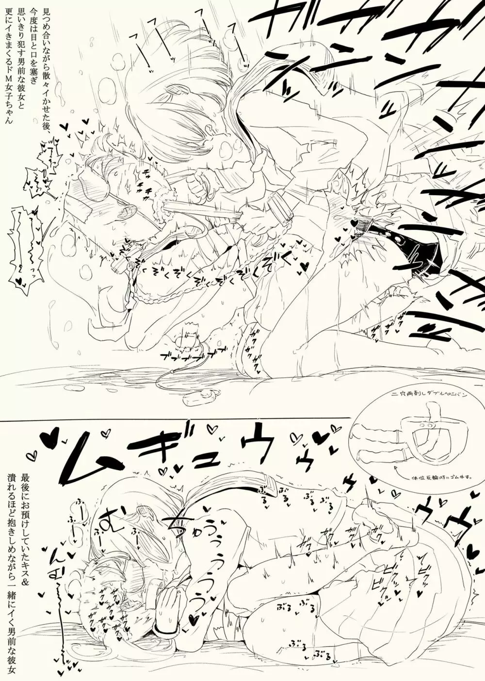お仕置きH好き女子と男前な彼女 まとめ - page2