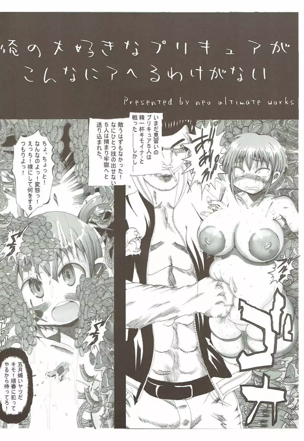 俺の好きなプリキュアがこんなにアヘるわけがない - page3