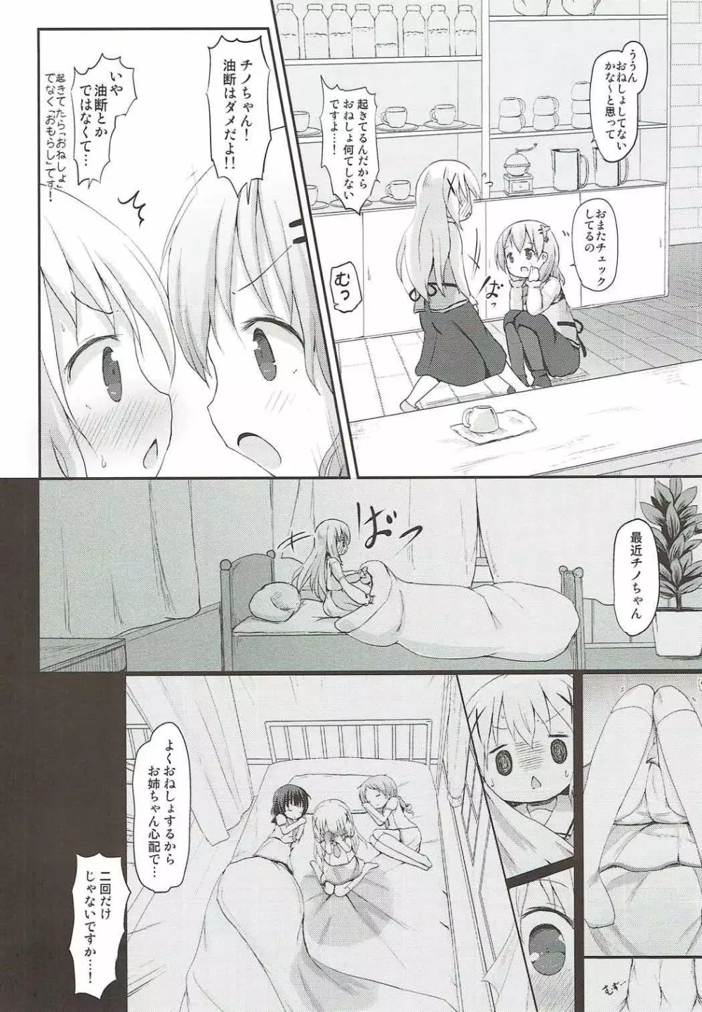 チノちゃんのおまたチェック - page3