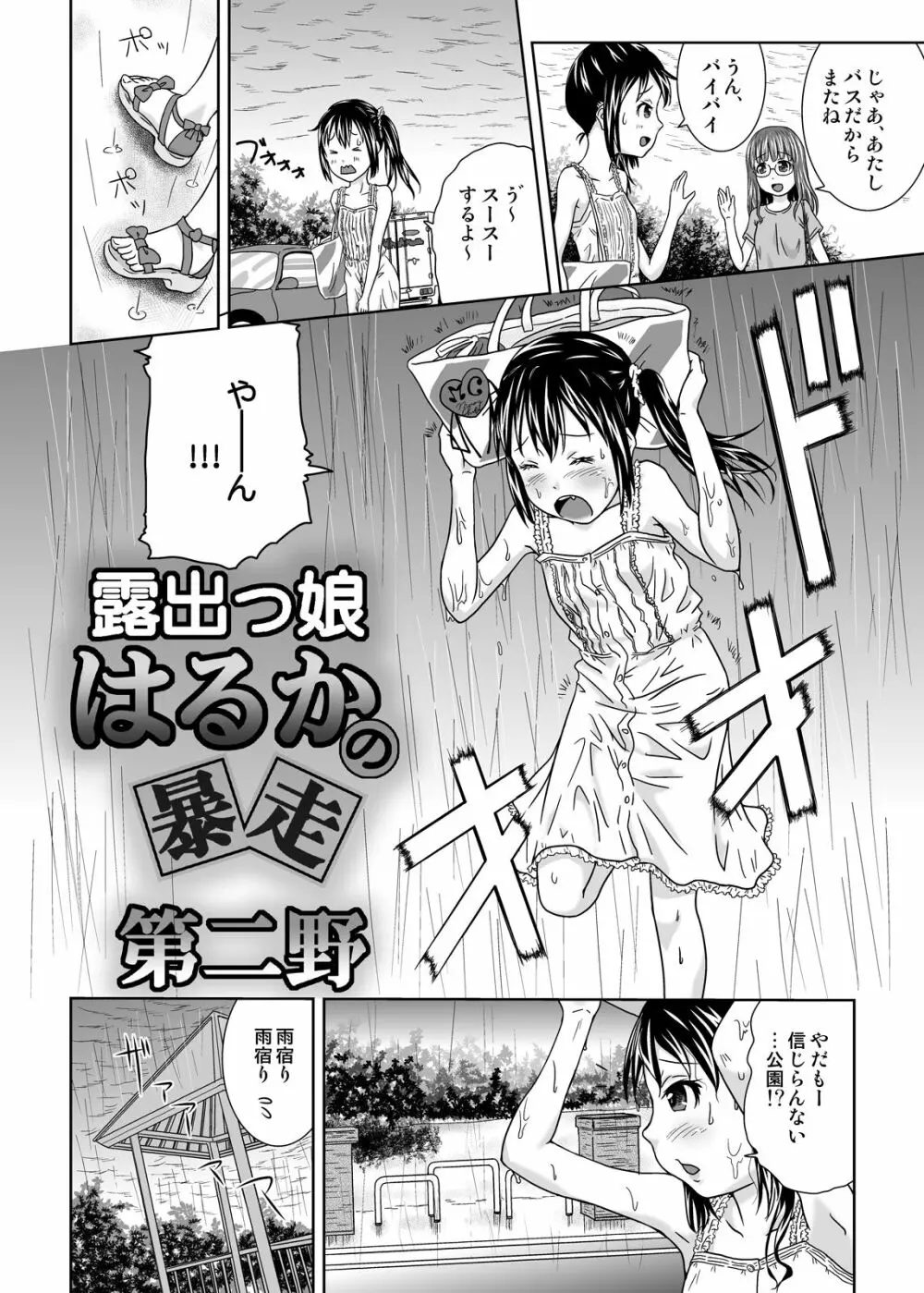 露出っ娘はるかの暴走第二野 - page4