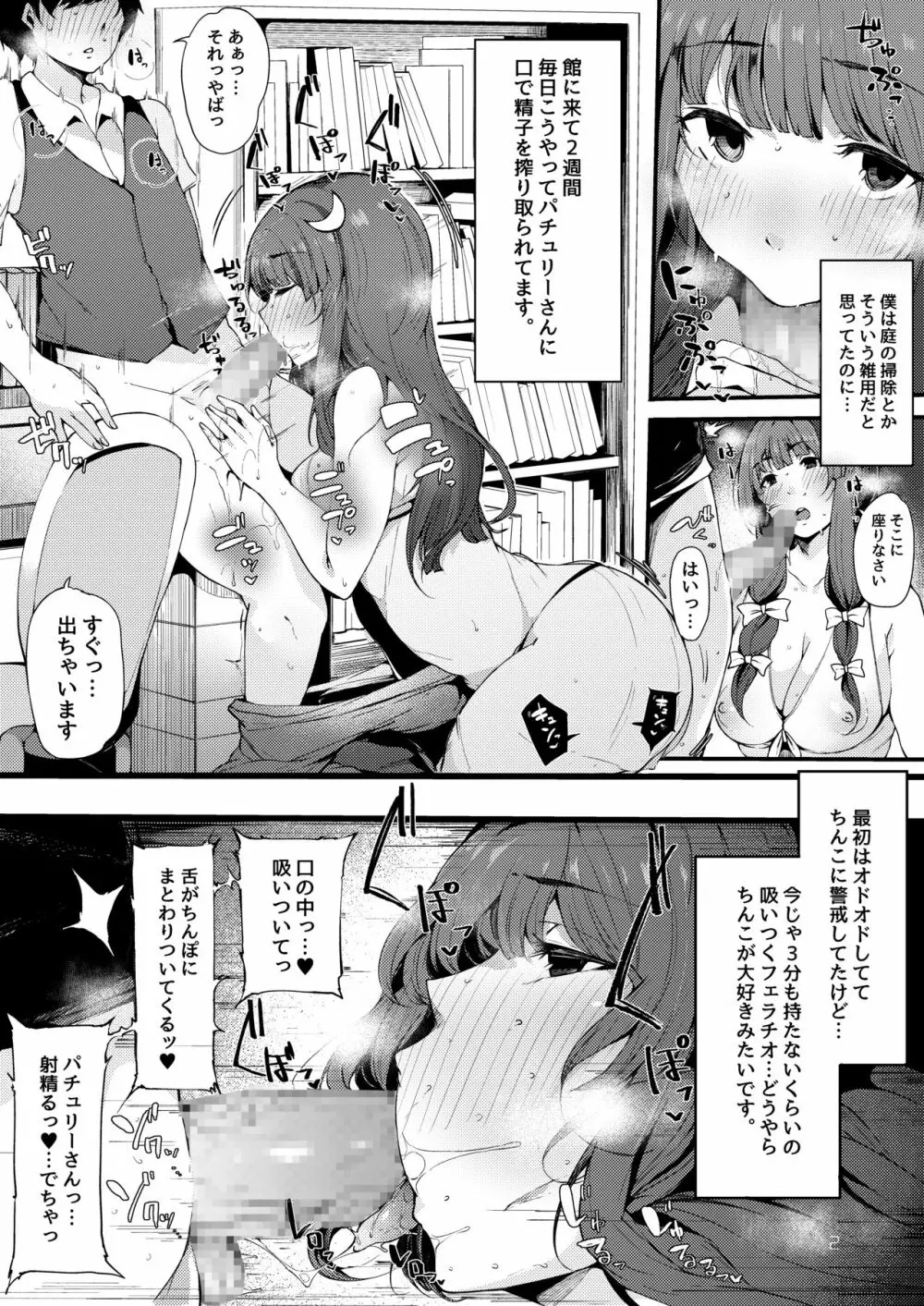 紅魔館の魔女に拾われた僕。 - page3