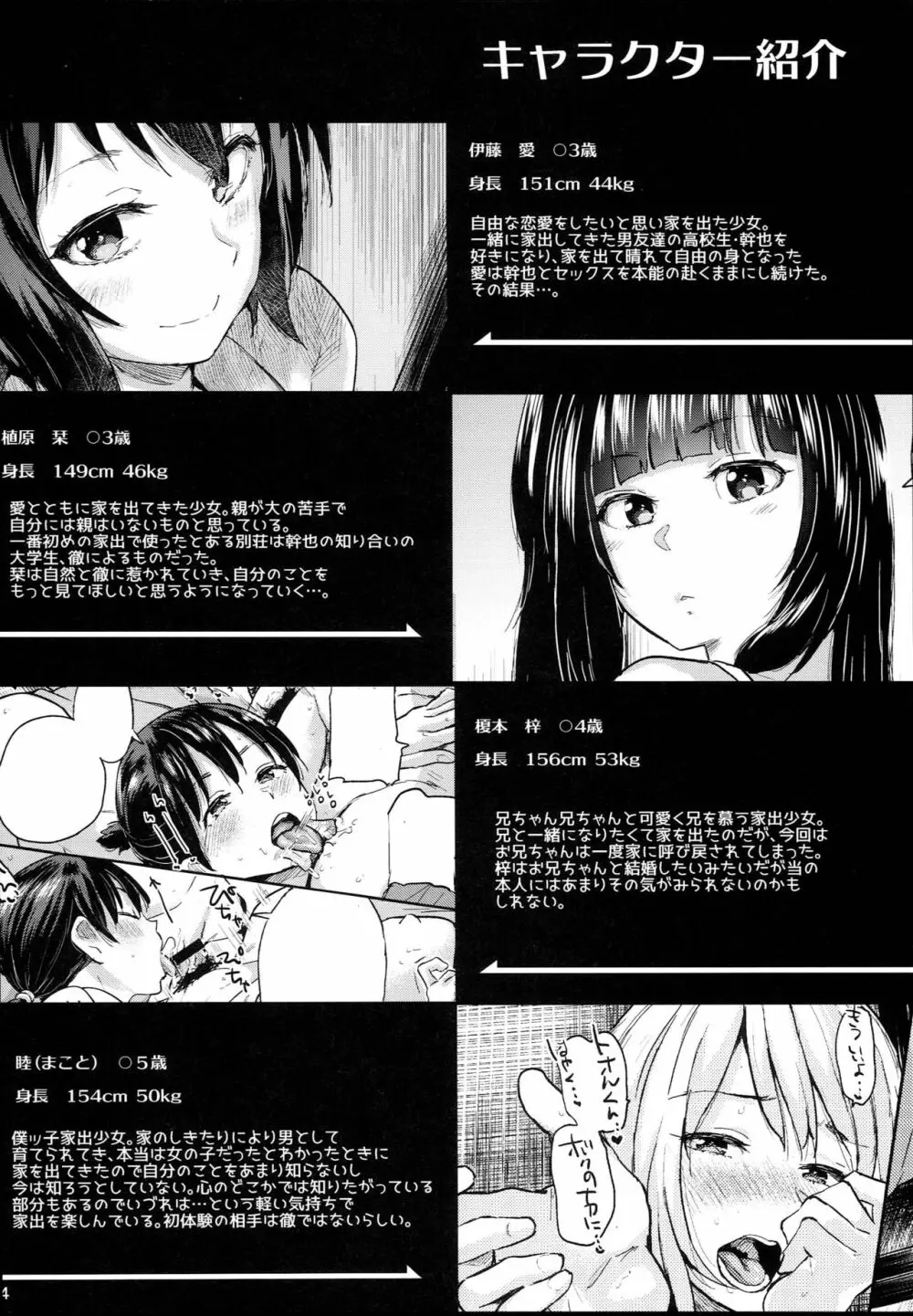 親にナイショの家出ックス6 デキちゃった編- - page4