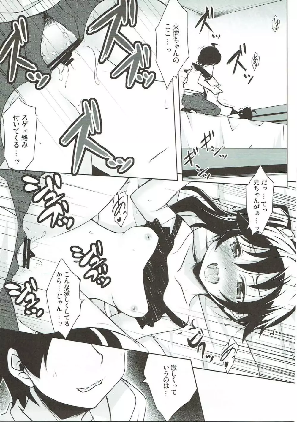 ラブリーマイシスター火憐ちゃん - page12
