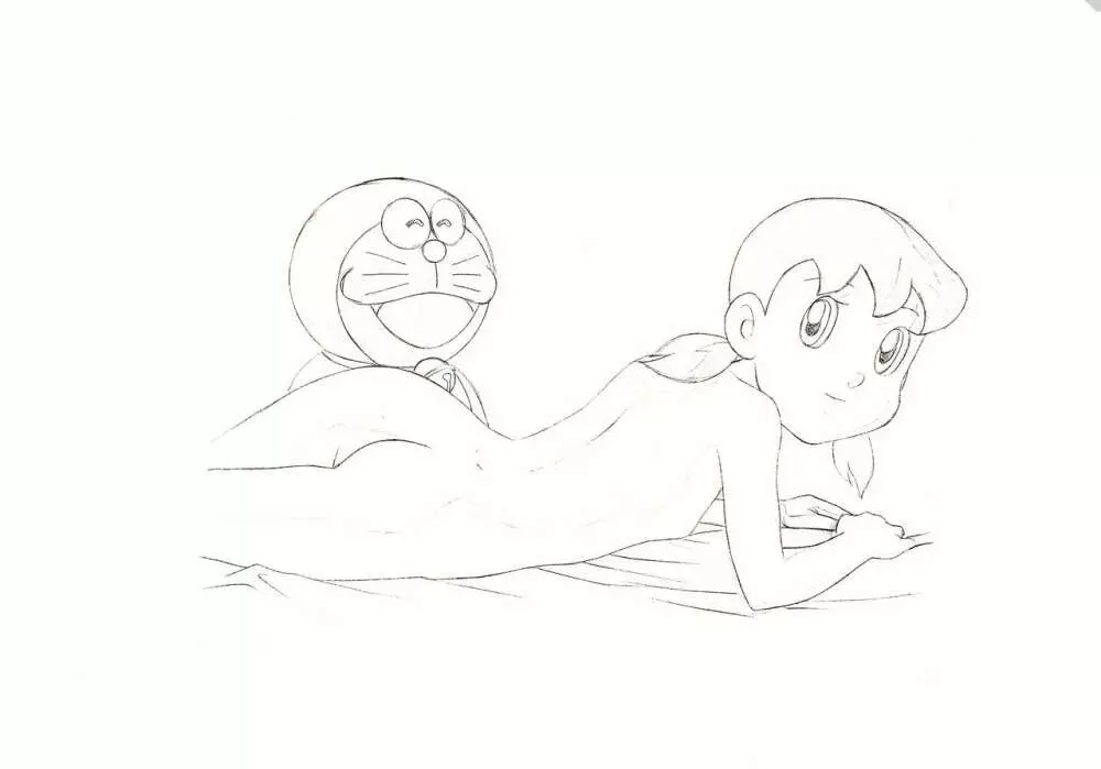 藤○キャラらふ原画集 - page3