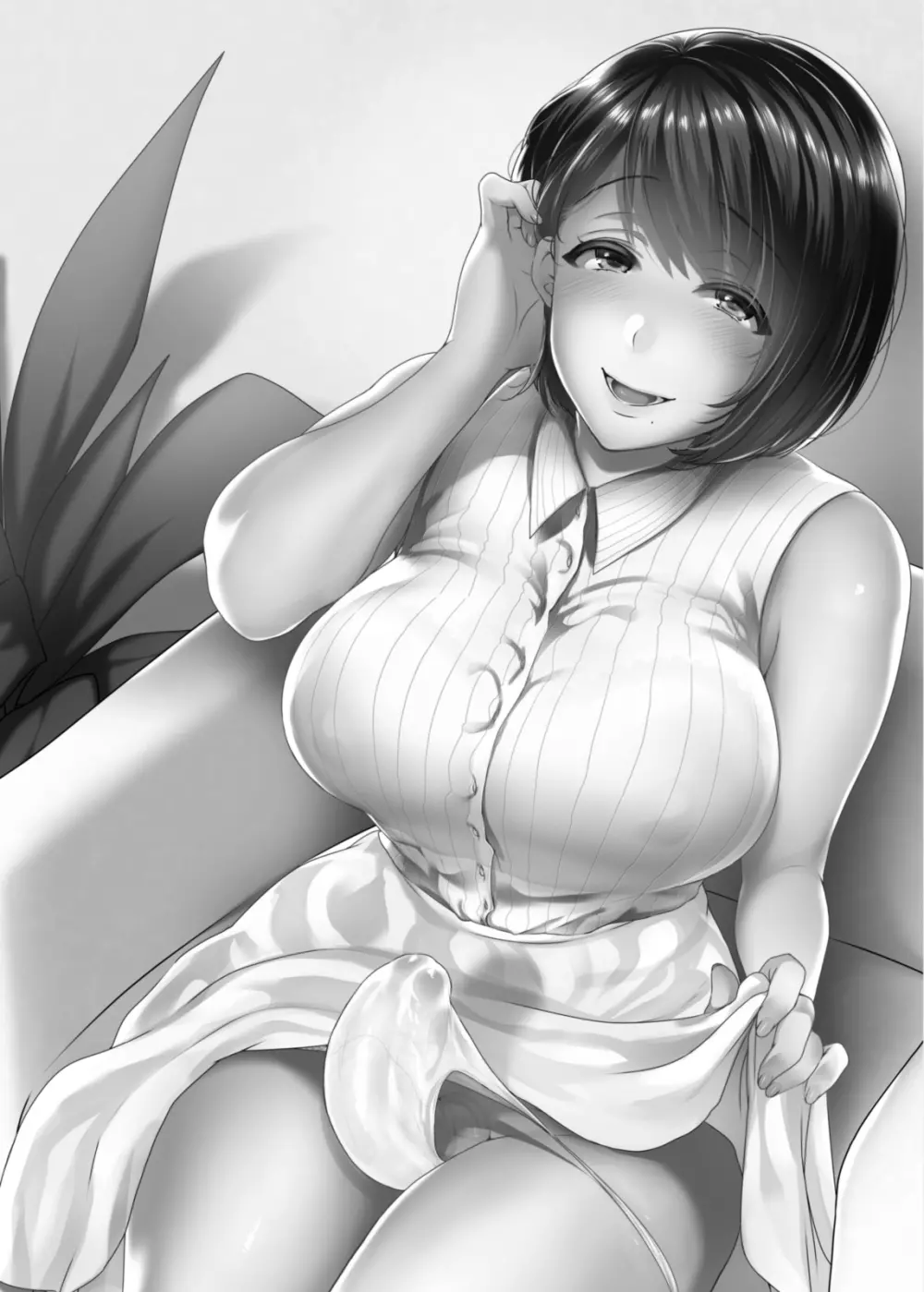 Gカップ巨根童貞処女な清楚系ふたなりお姉さんが初めてのSEXで射精まくりハメまくりイキまくり!! - page2
