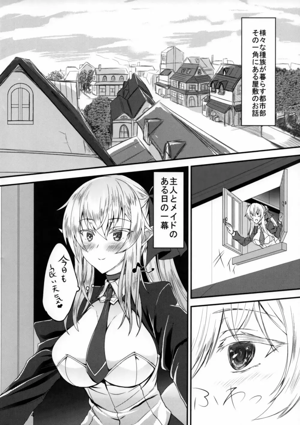 すきすきご主人様 -メイドエルフさんに襲われたい- - page3