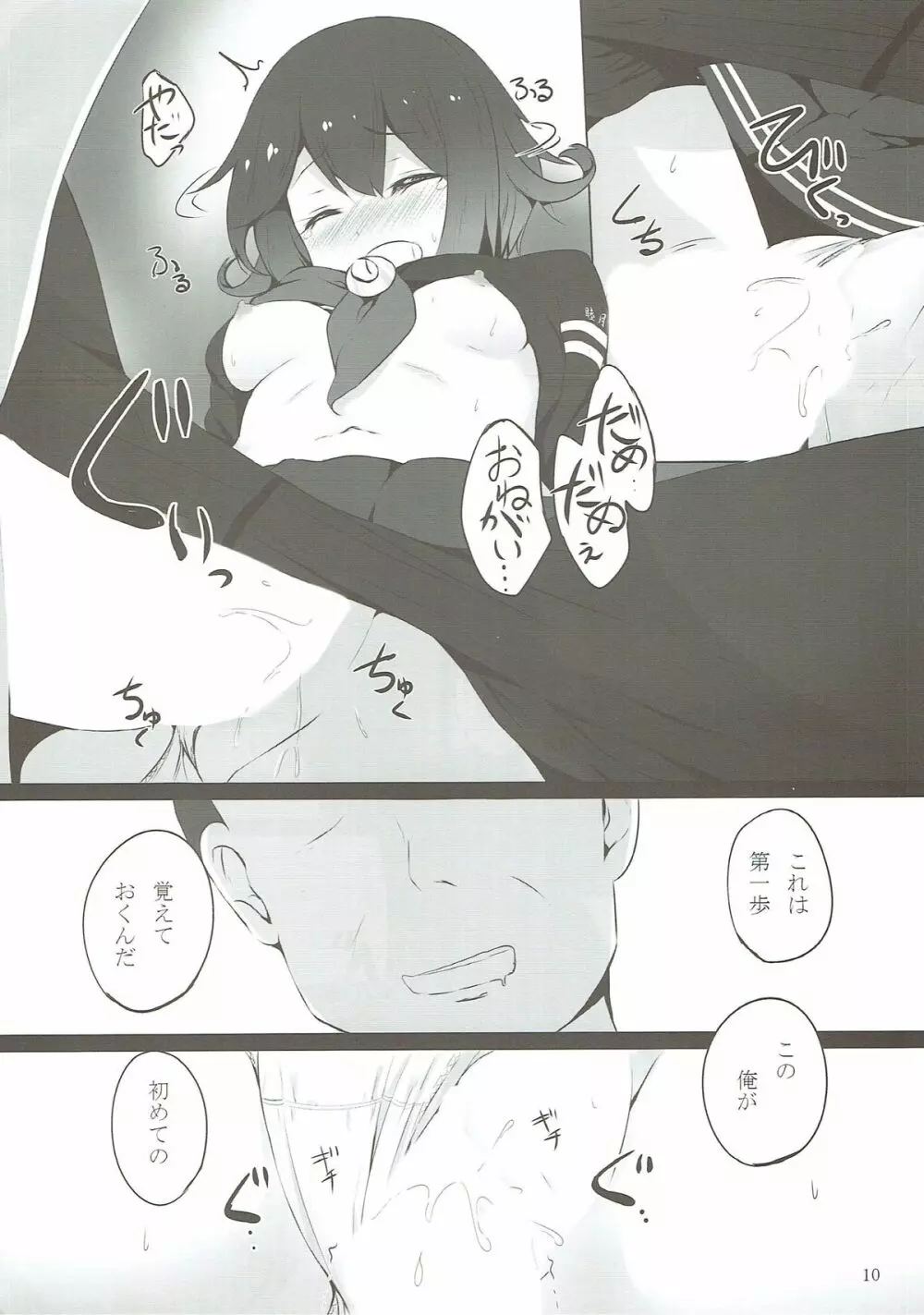 睦月ちゃんが×××される本 - page9