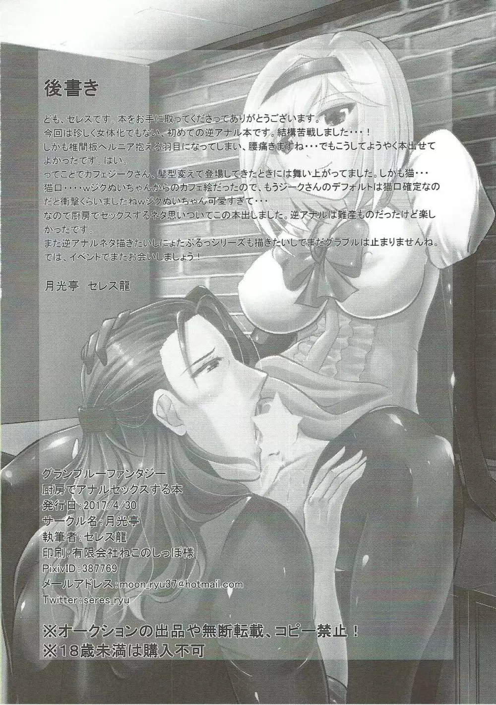 厨房でアナルセックスする本 - page21