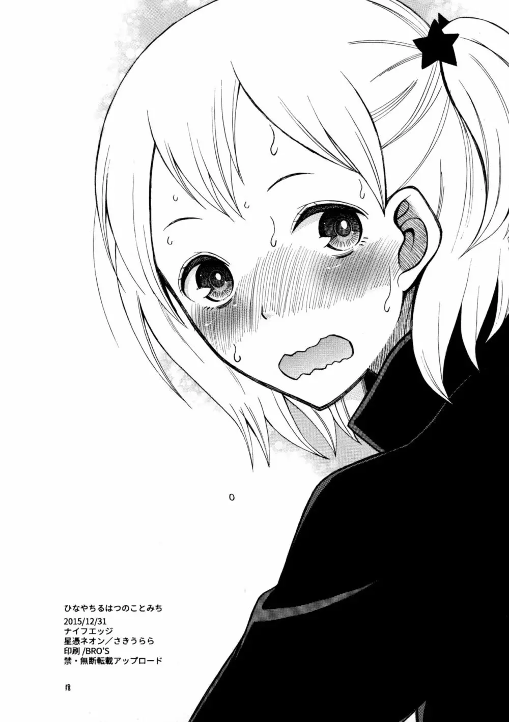 ひなやちるはつのことみち - page17