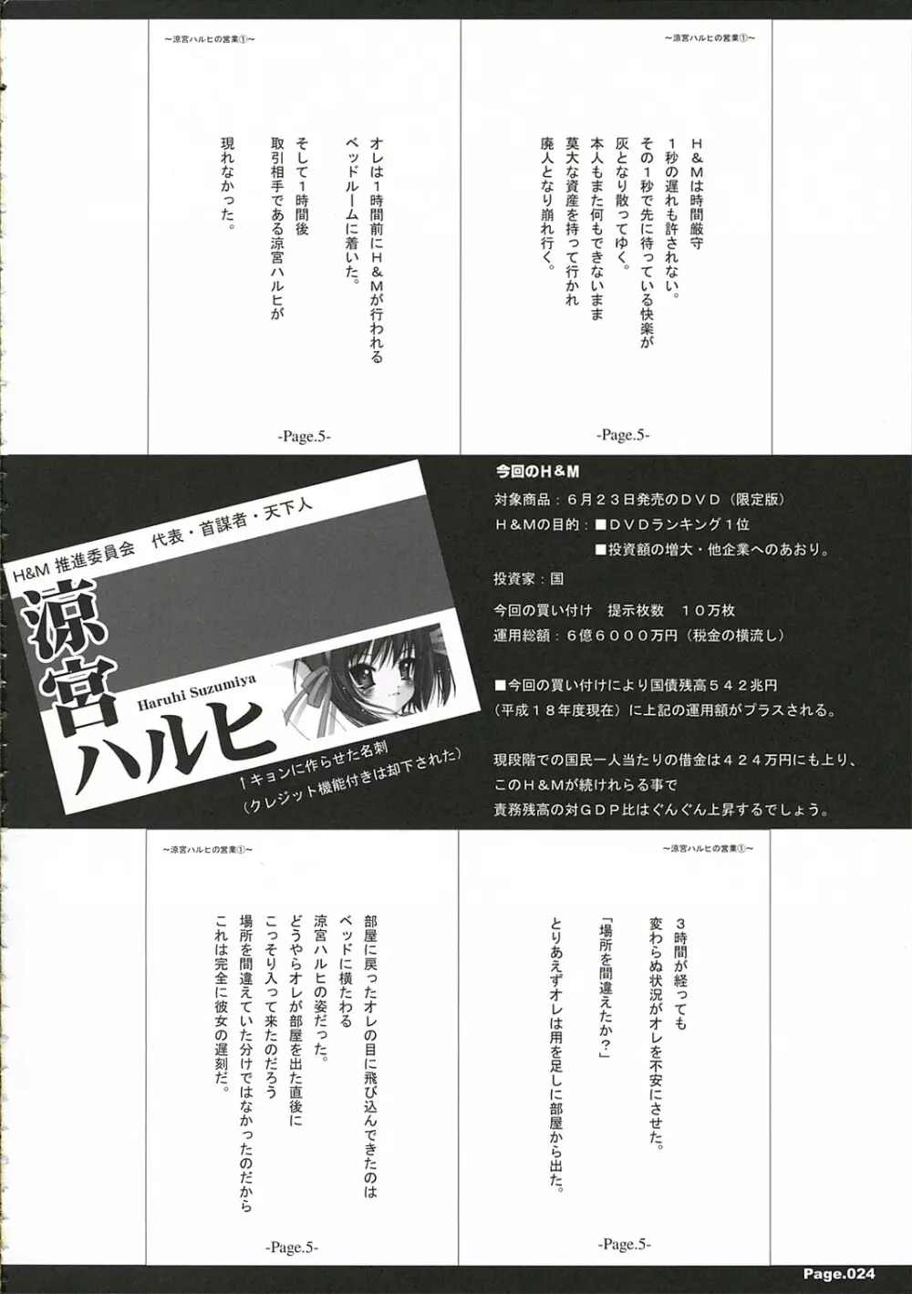 涼宮ハルヒの営業 ① - page23