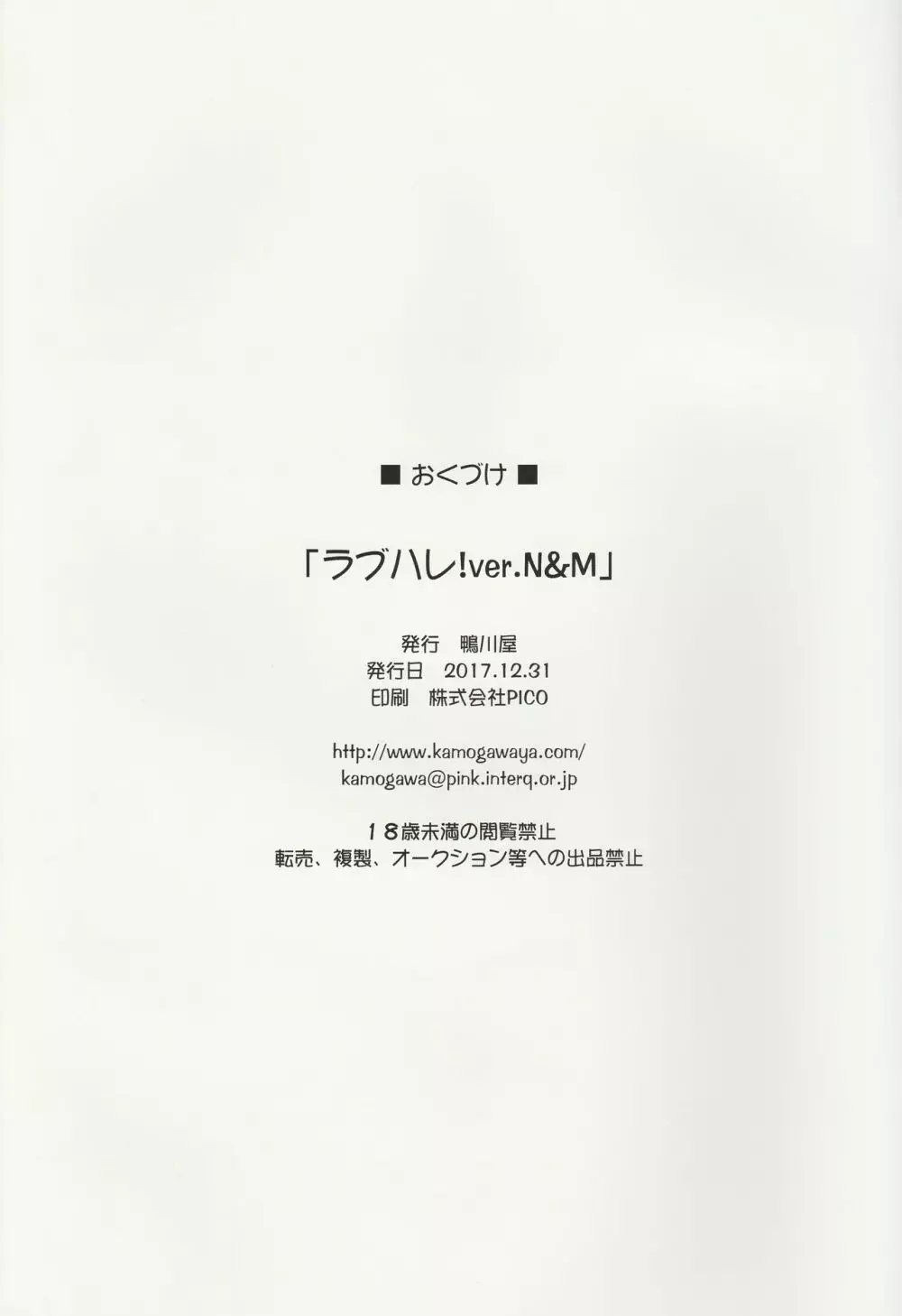 ラブハレ! ver.N&M - page35
