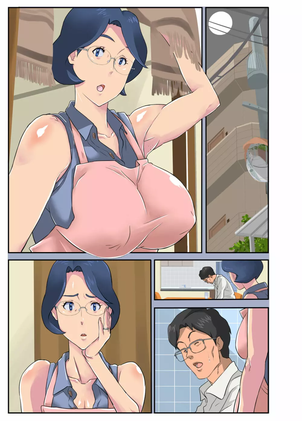 爆乳妻 生溜今日子～セクハラ部長に狙われた妻～ - page70