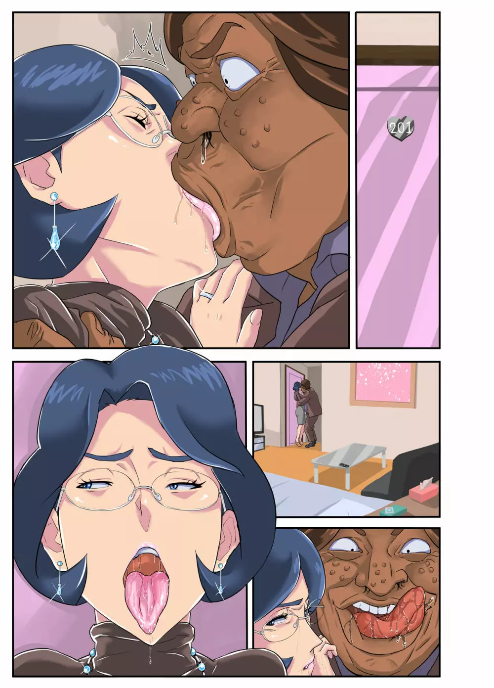 爆乳妻 生溜今日子～セクハラ部長に狙われた妻～ - page76