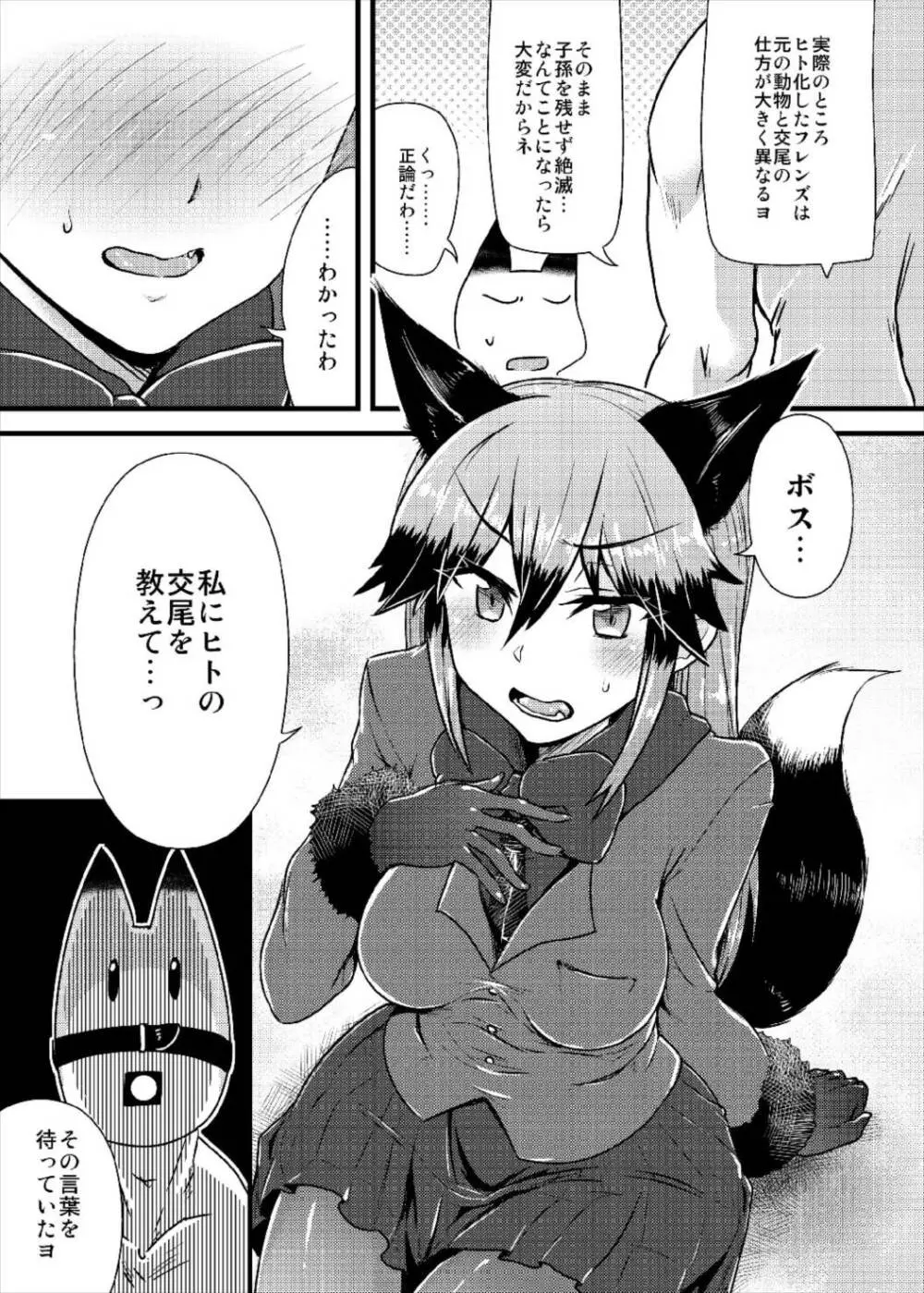 ギンギツネちゃんにヒトの交尾をおしえたいっ - page5