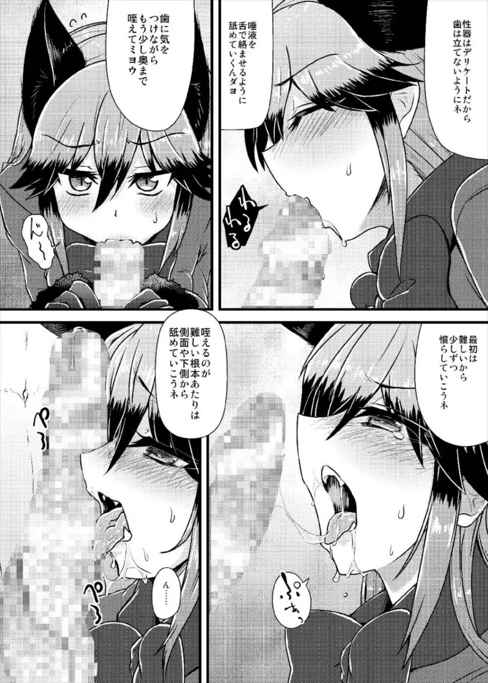 ギンギツネちゃんにヒトの交尾をおしえたいっ - page8