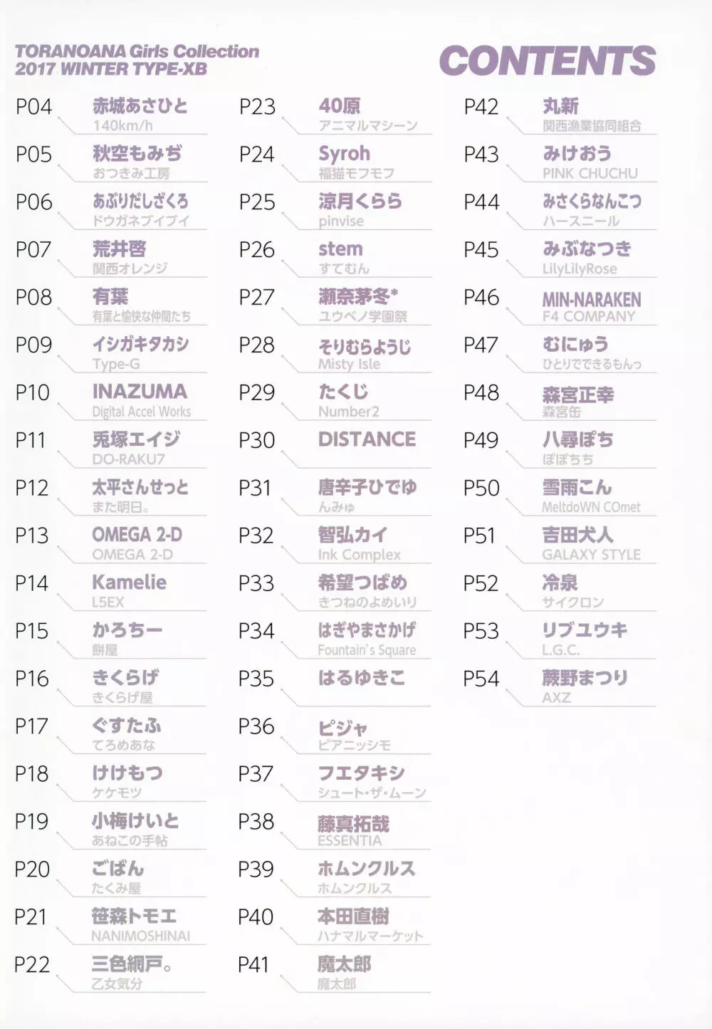 TORANOANA Girls Collection 2017 WINTER TYPE-X B - page2