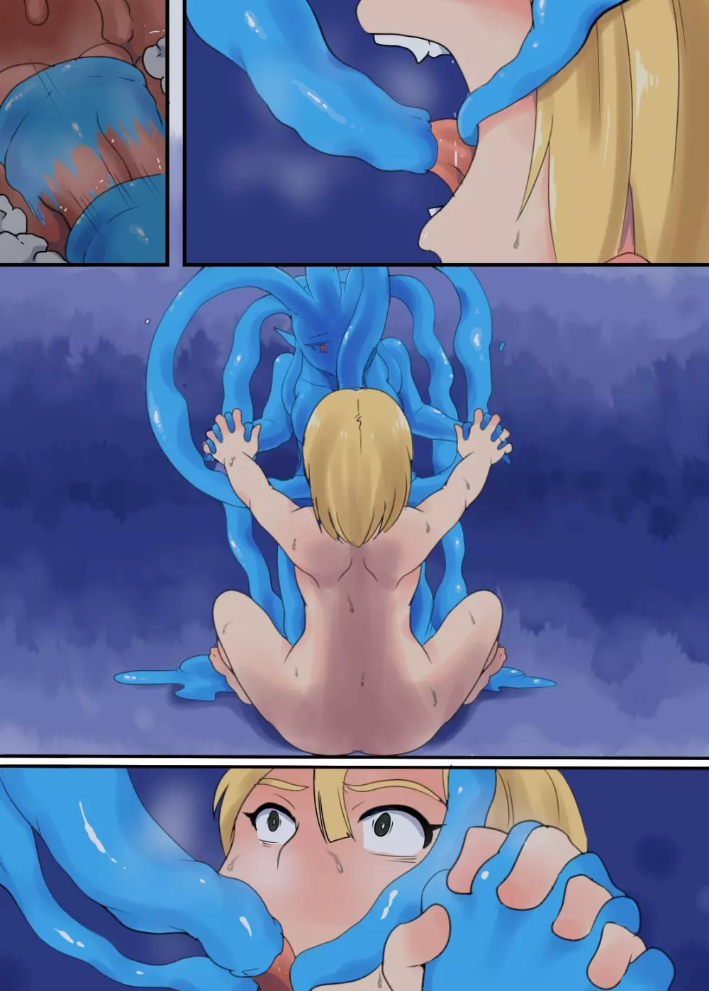 女兵士体内侵食 - page20