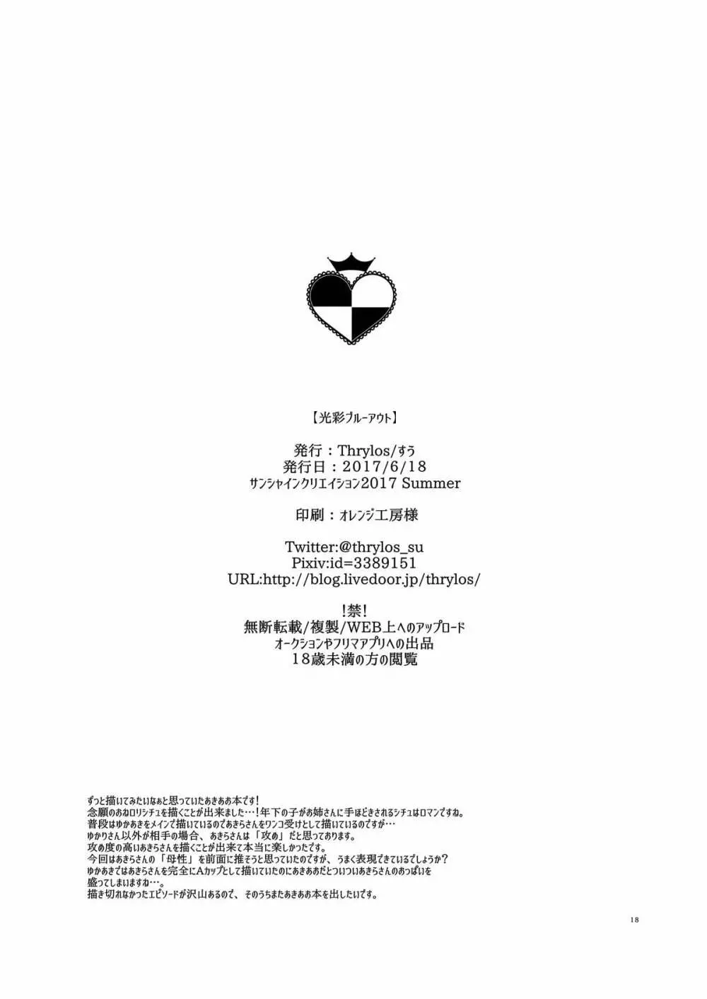 光彩ブルーアウト - page17