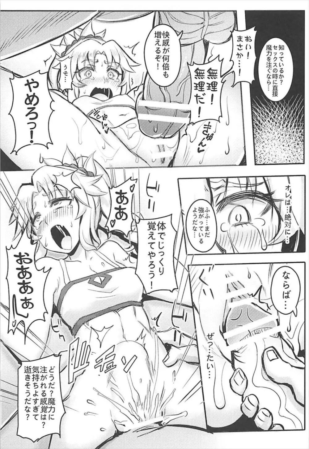 生意気なオレにマスターが令呪を… - page12