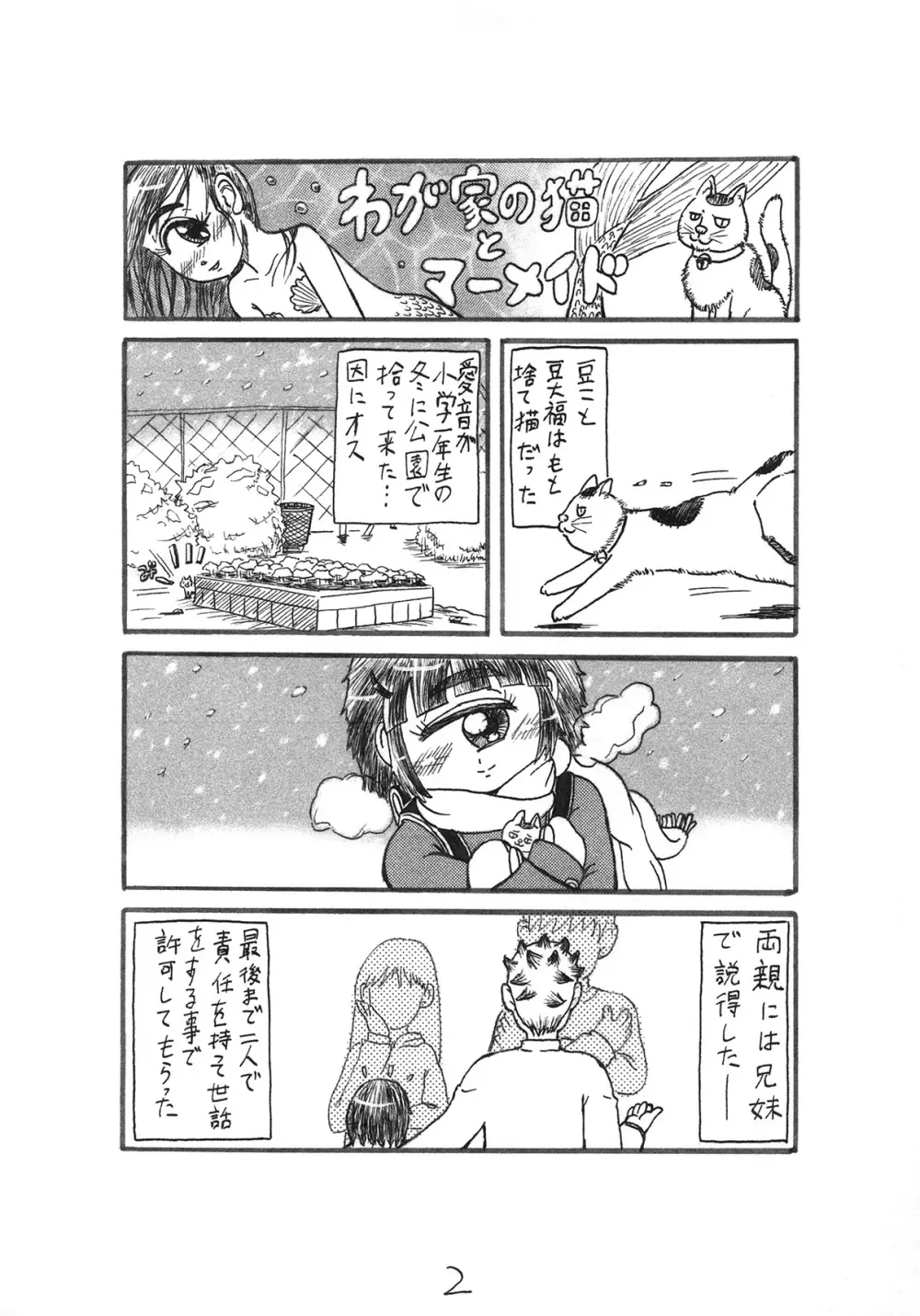 わが家の猫とマーメイド - page2