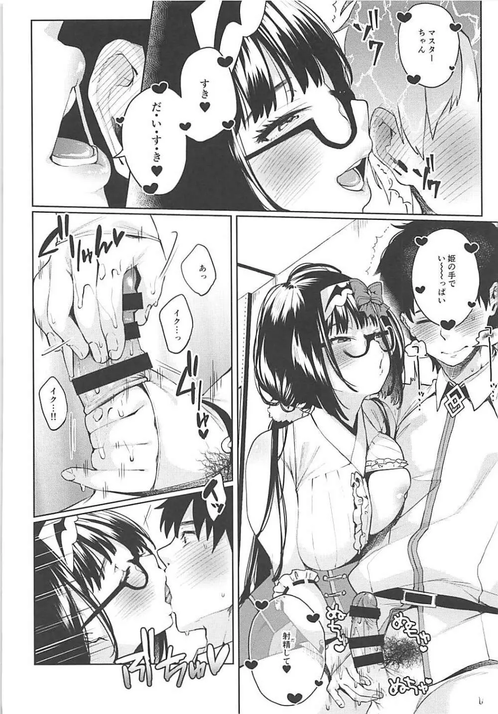 刑部姫がしこしこしてくれる本 - page7