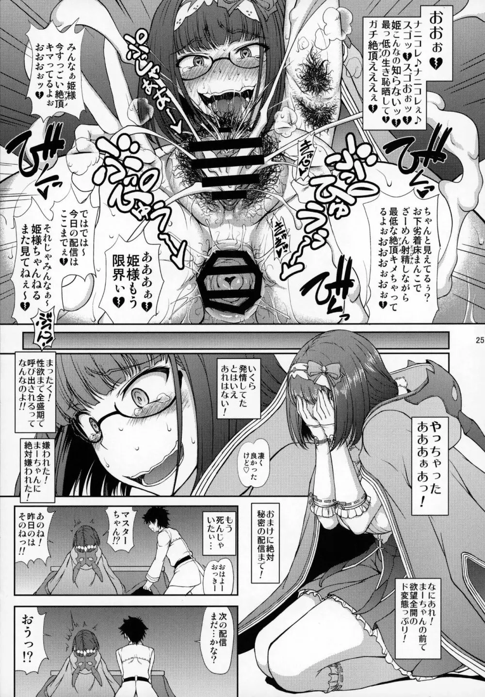 純情へたれなどスケベ姫の発情配信 - page24