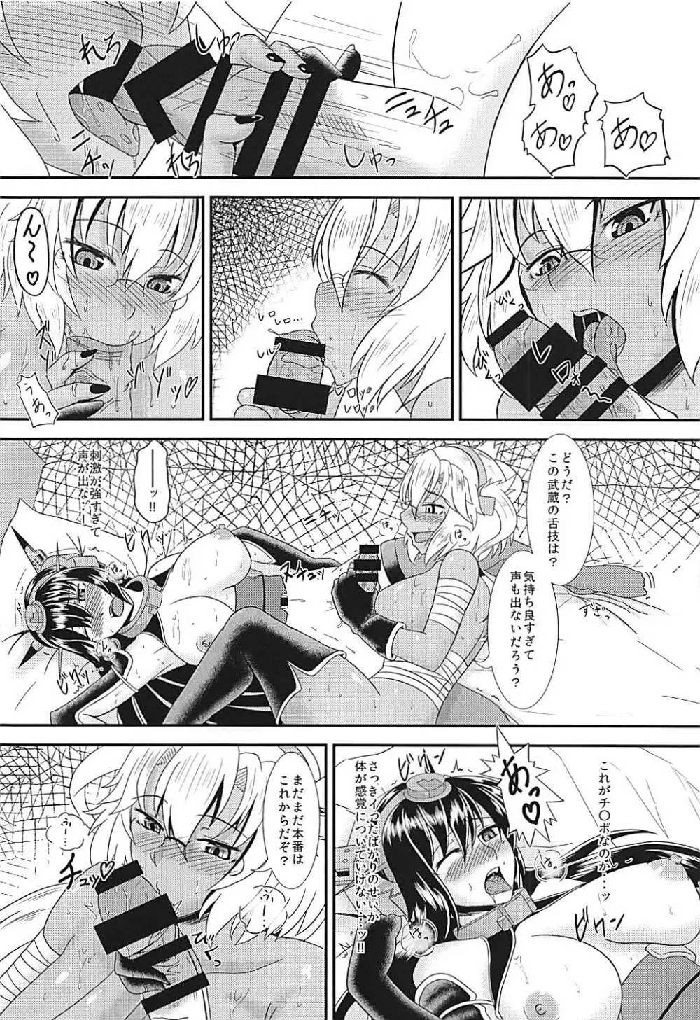 武蔵の荒療治 ～長門にナニが生えた編～ - page11