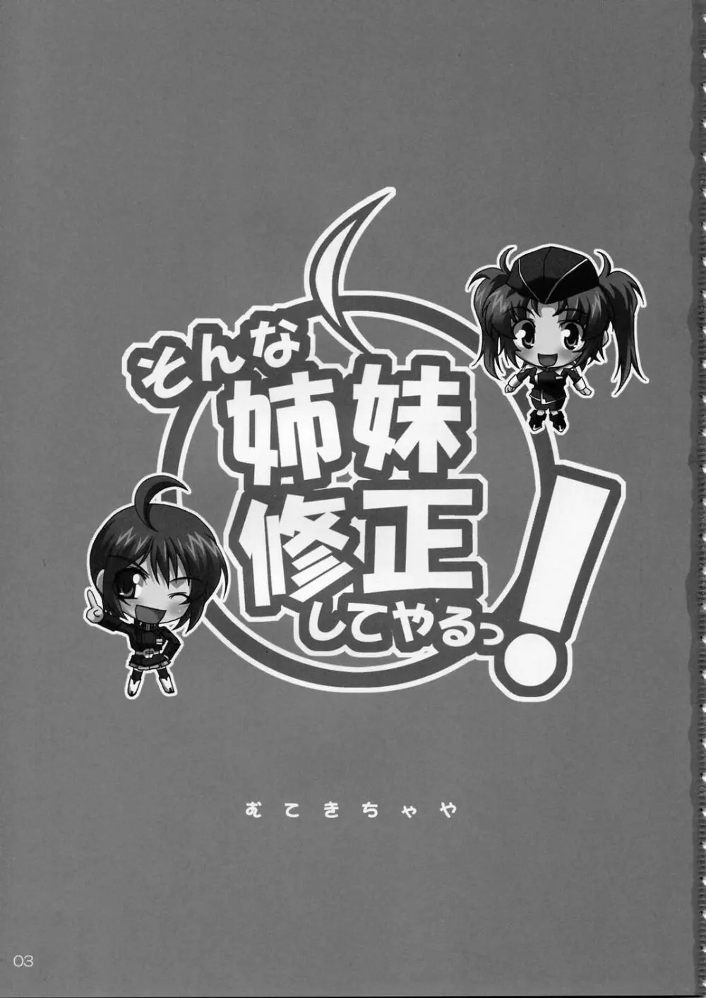 そんな姉妹修正してやるっ! - page2