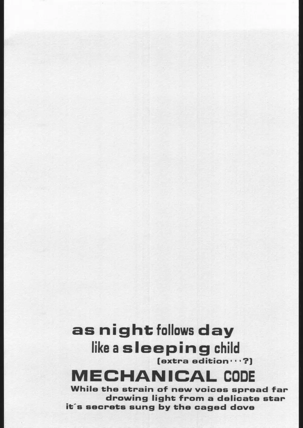 AS NIGHT FOLLOWS DAY like a sleeping child - page3
