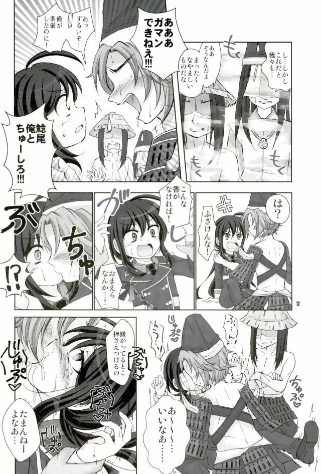 鯰尾藤四郎折大隊 - page10