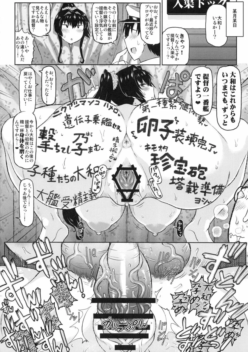 艦娘受精作戦報告書 純真むちむち爆乳艦娘達が他所の鎮守府のキモオタ提督と生殖演習!白いオタマジャクシで托卵されちゃう本まとめ。 - page71