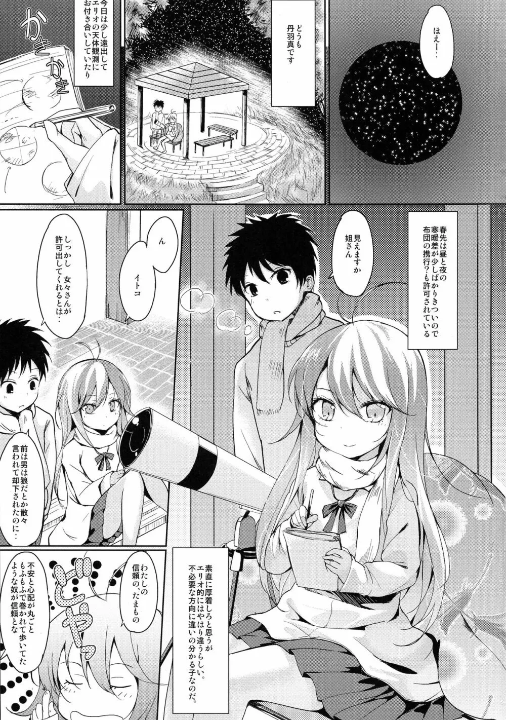 星をみるひと。 - page2