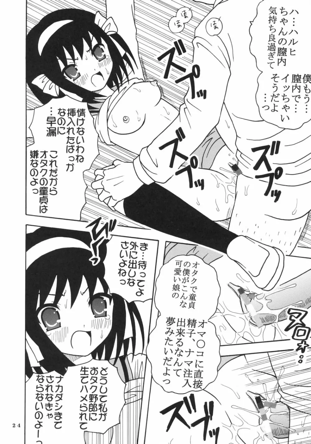 涼宮ハルヒの淫謀 2 - page25