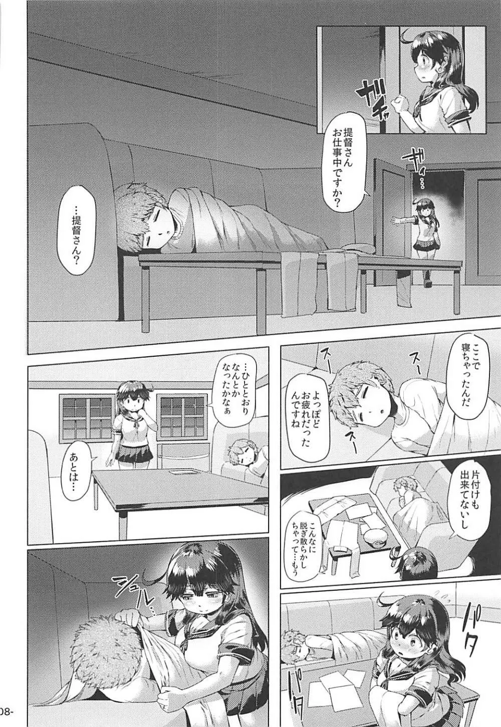 秘書艦潮は独りで寝れず。 - page7