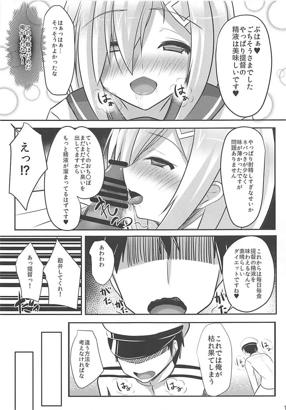 提督式ダイエット術 - page14
