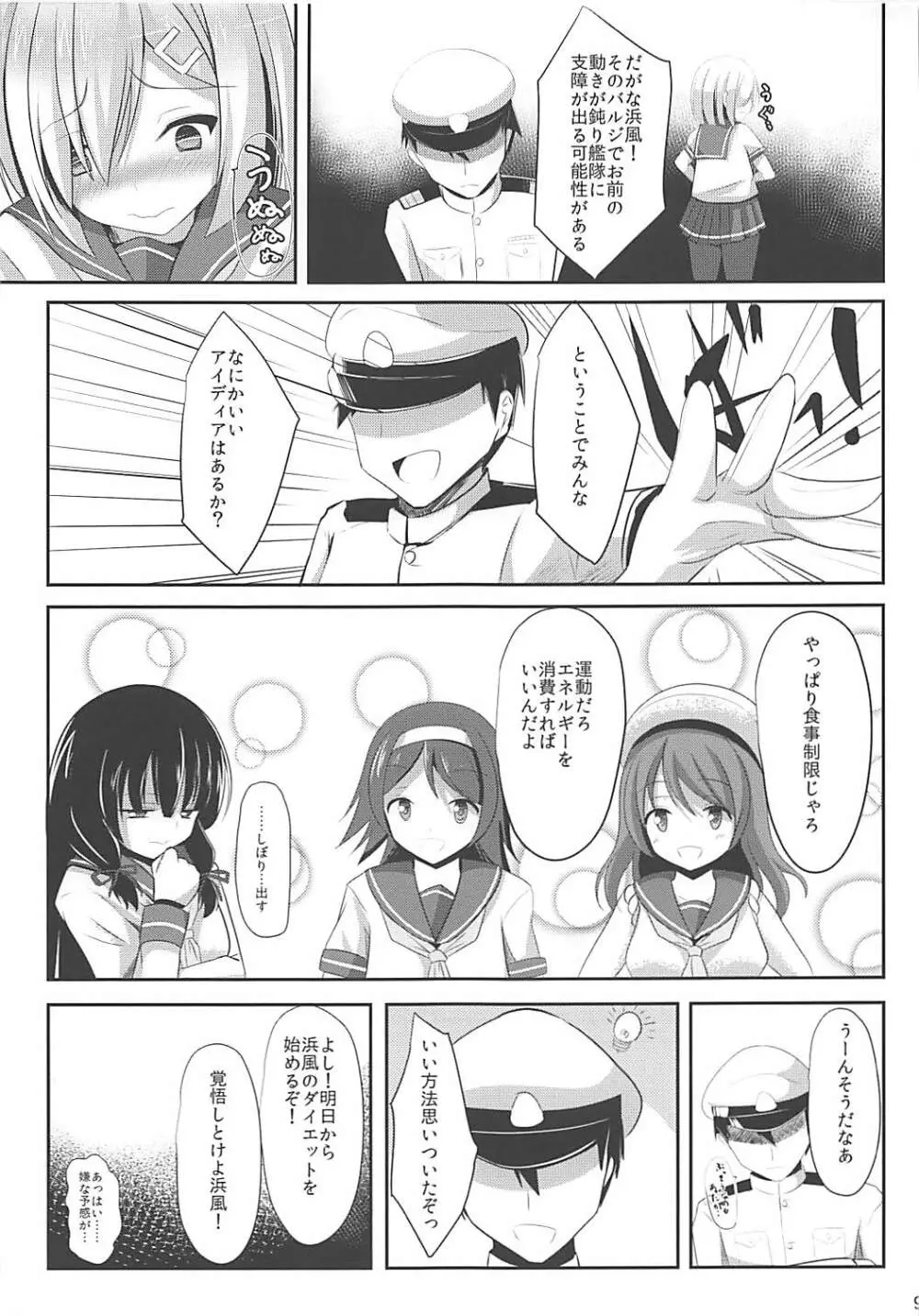 提督式ダイエット術 - page8