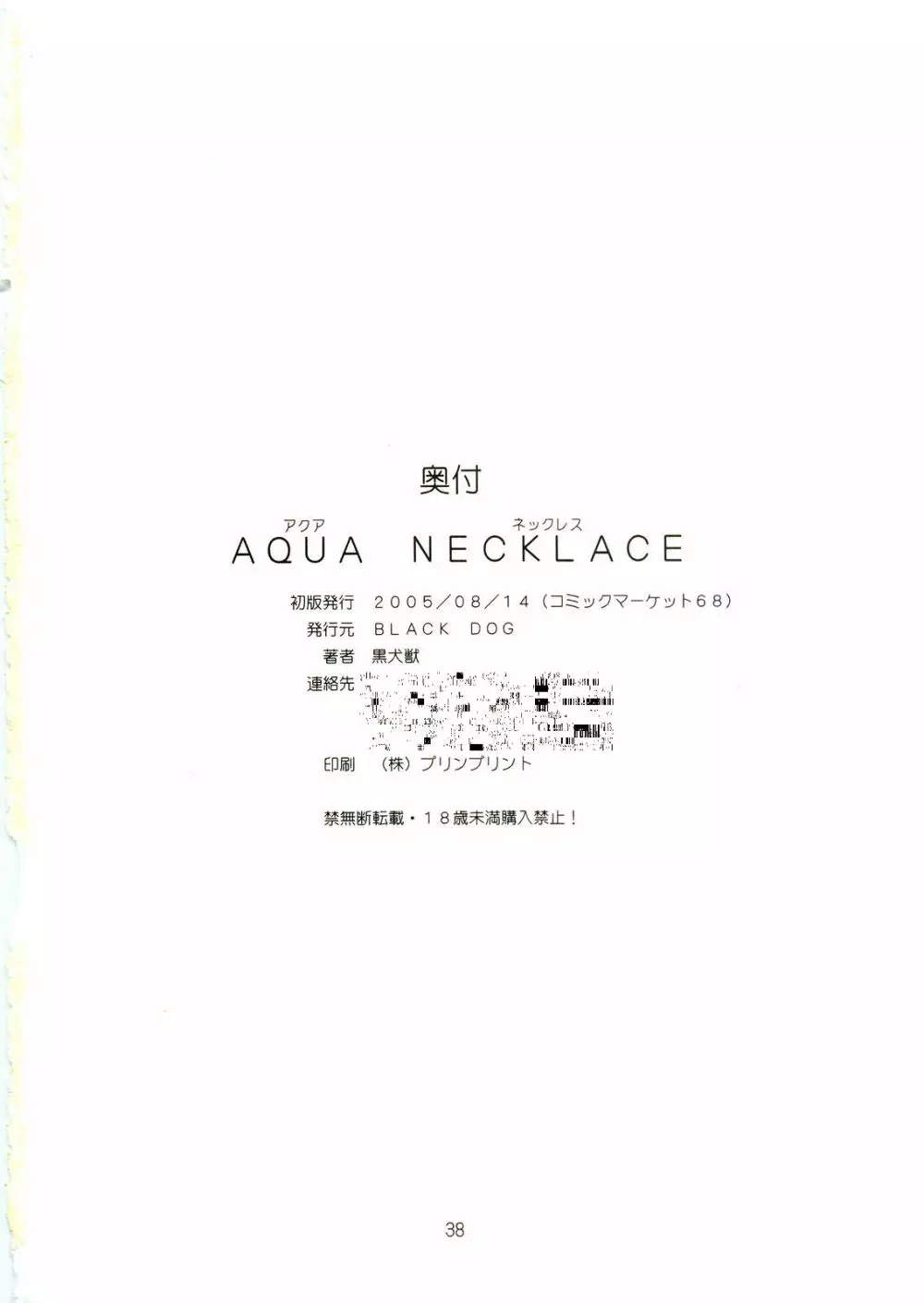 Aqua Necklace - page37