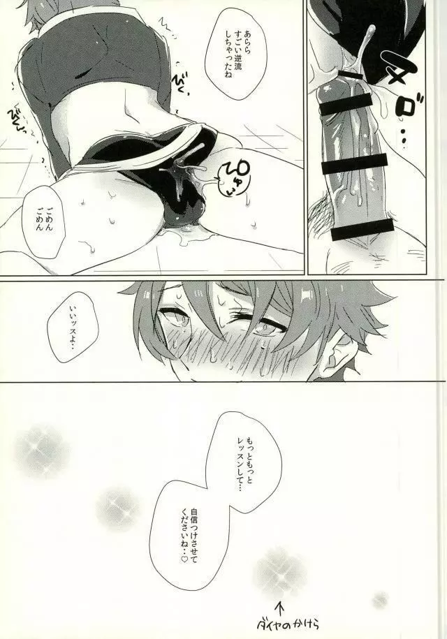高峯翠とひみつのレッスン - page12
