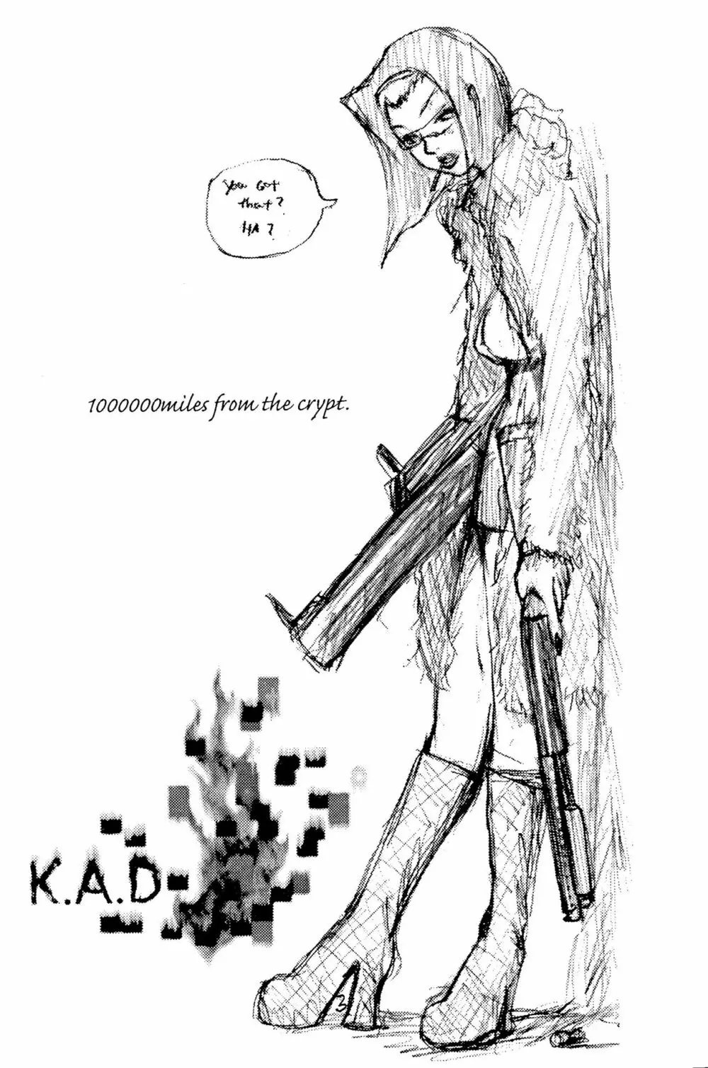 1000000 Miles From The Crypt - page4
