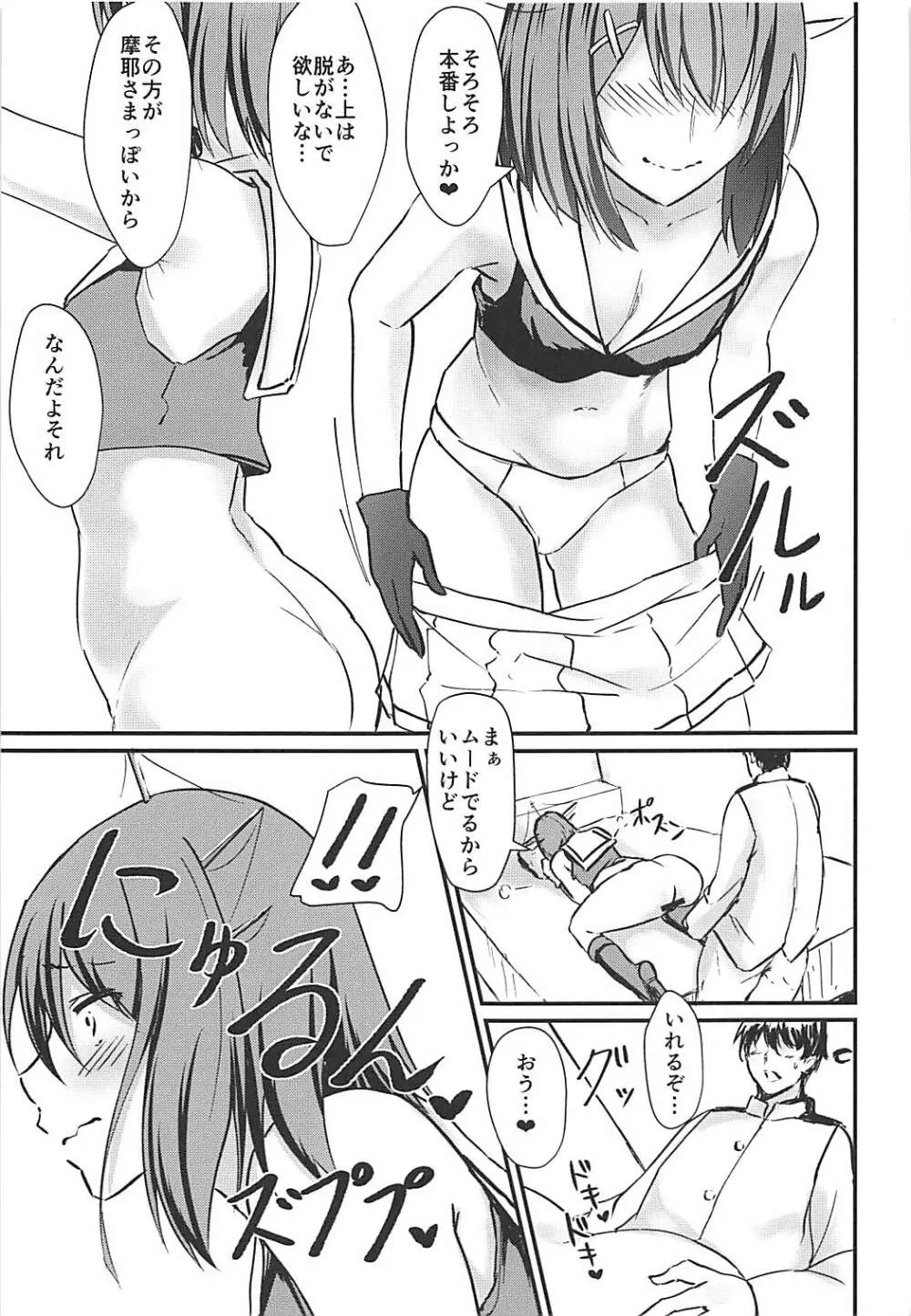 摩耶様がアソコにちゅっちゅしてくる本 - page14