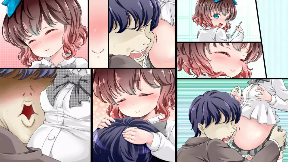 母乳あふれるボテ腹少女のぐちょぐちょな痴態 ～『愛して Little Wife part2』ボテ腹エッチ編～ - page28