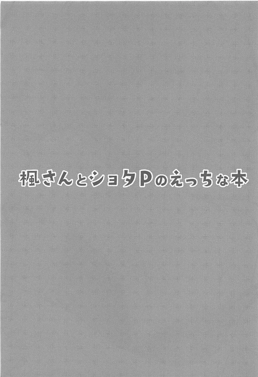 楓さんとショタPのえっちな本 - page3