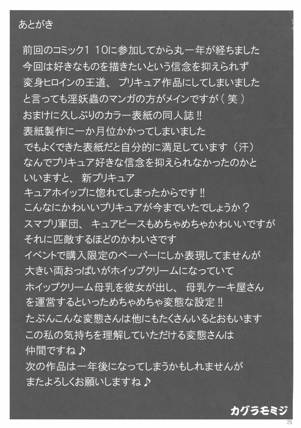 プリキュアオールスターズ キュアフローラの墓場 - page25