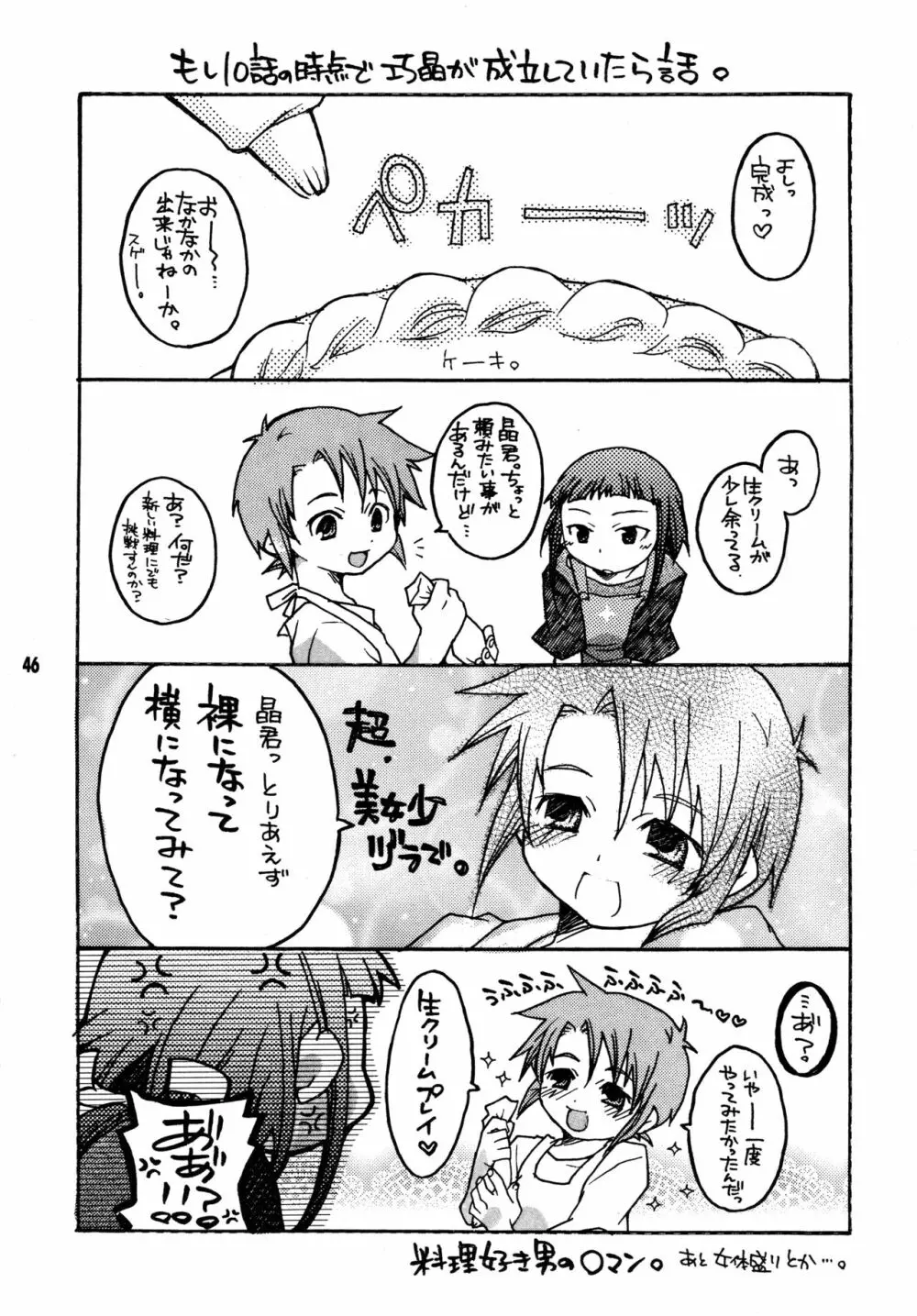 尾久崎さんちの晶くん 総集変 - page45