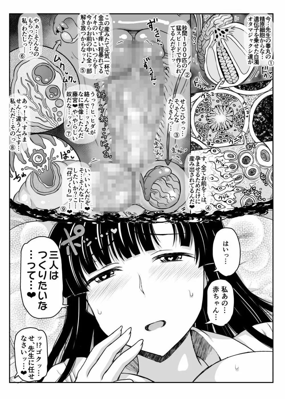 淫行教師の催眠セイ活指導録～藤宮恵編～「先生…カレのために私の処女膜、貫通してくださいっ」 - page34