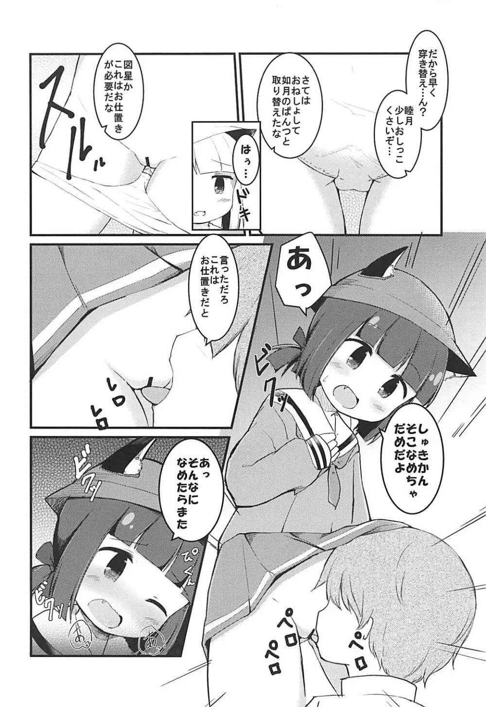 睦月のナイショ - page9