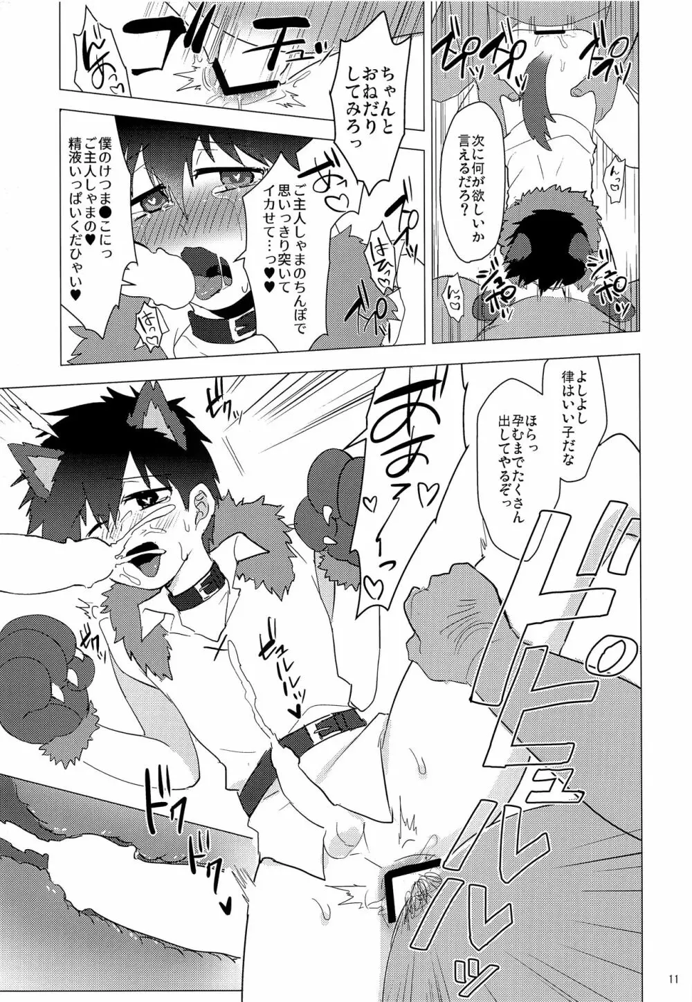 おおかみりつのただしいしつけかた - page10